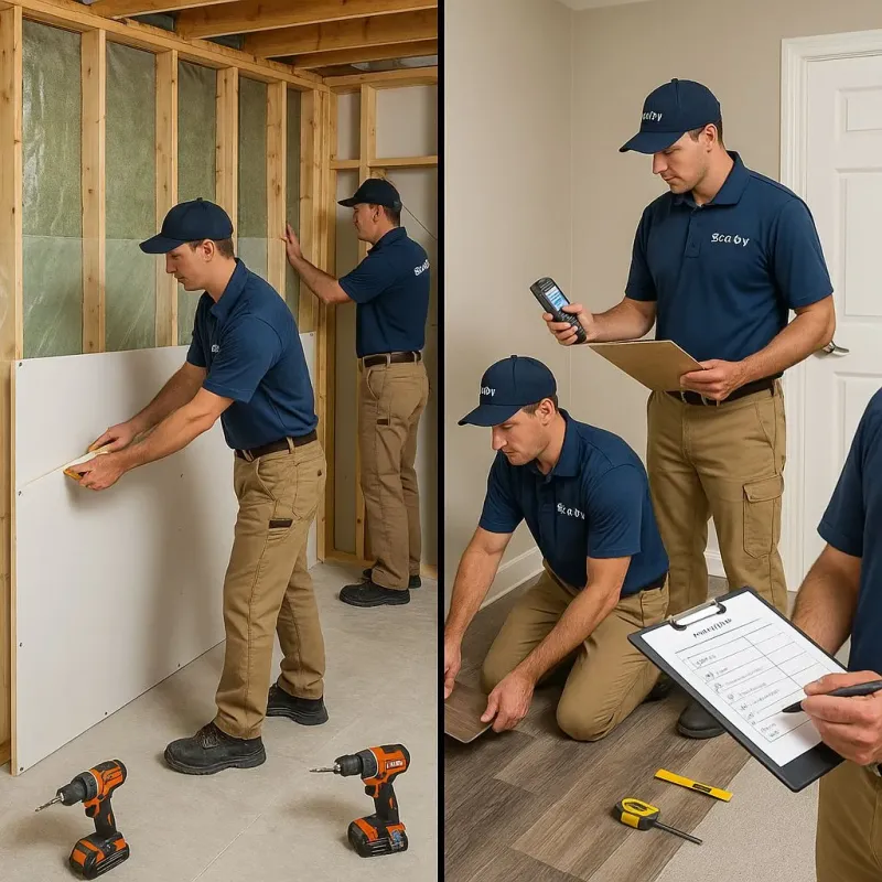 Repairs and Reconstruction process in Ames, IA